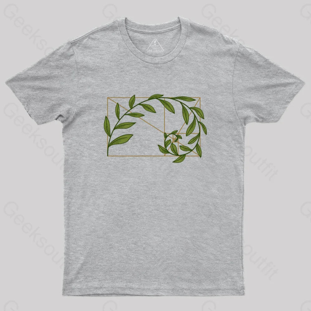 Fibonacci Wicker T-Shirt Grey / S Yc