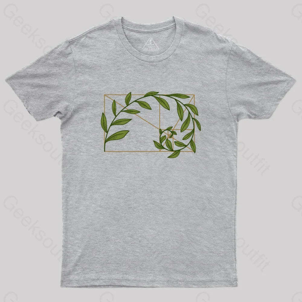 Fibonacci Wicker T-Shirt Grey / S Yc