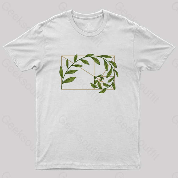 Fibonacci Wicker T-Shirt White / S Yc
