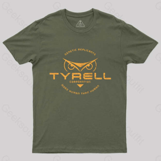 Fictional Blade Runner Brand T-Shirt Army Green / S