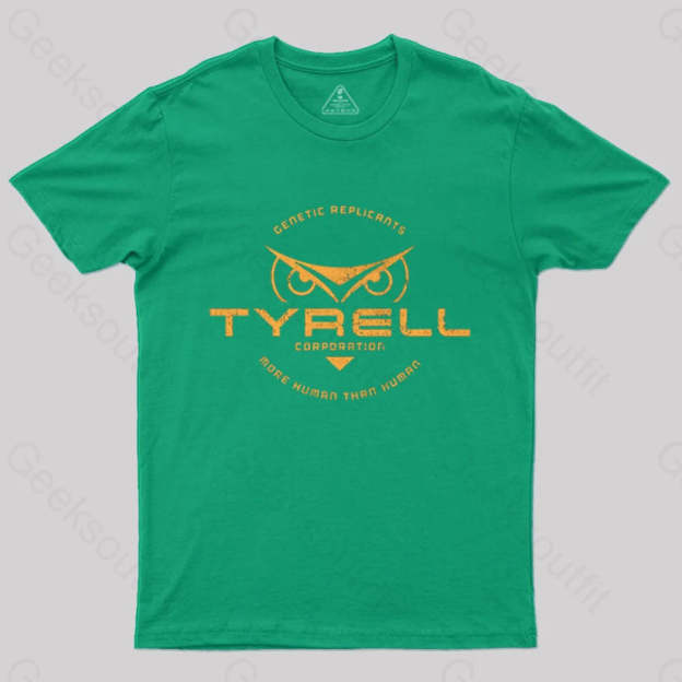 Fictional Blade Runner Brand T-Shirt Green / S