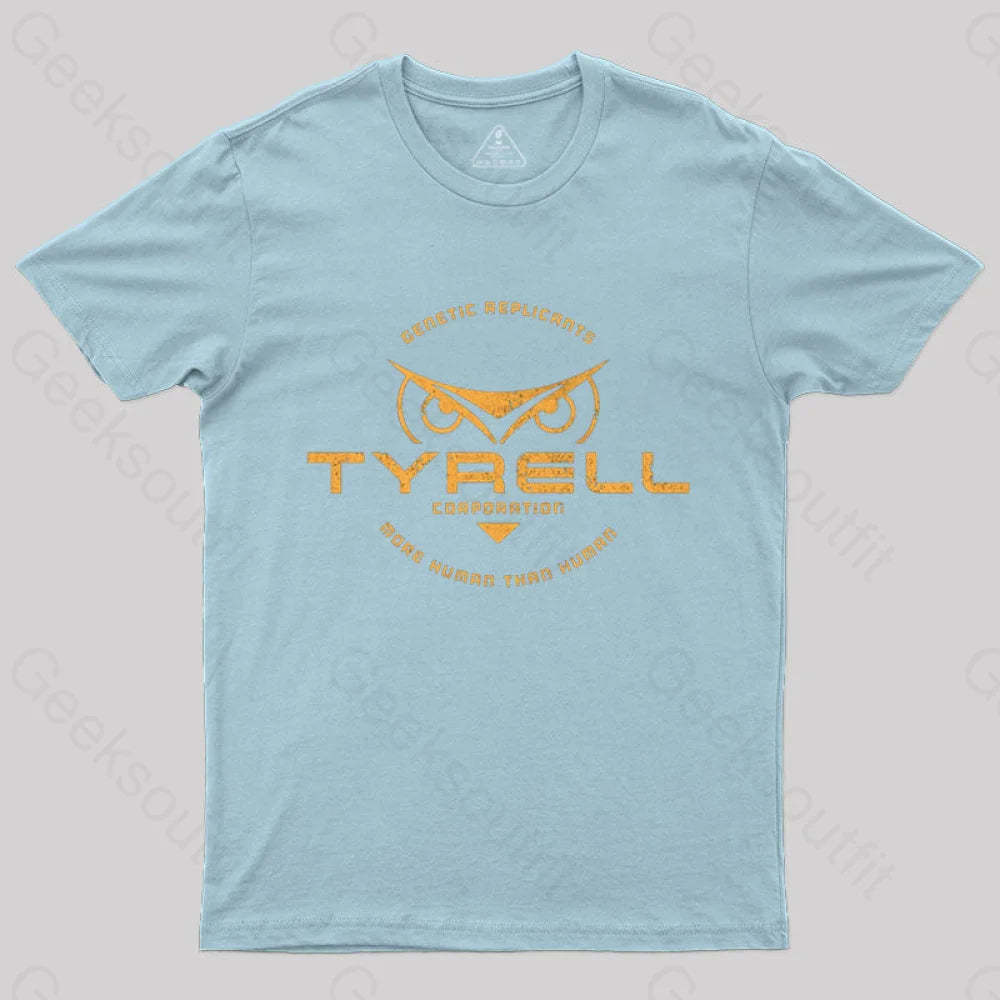 Fictional Blade Runner Brand T-Shirt Light Blue / S