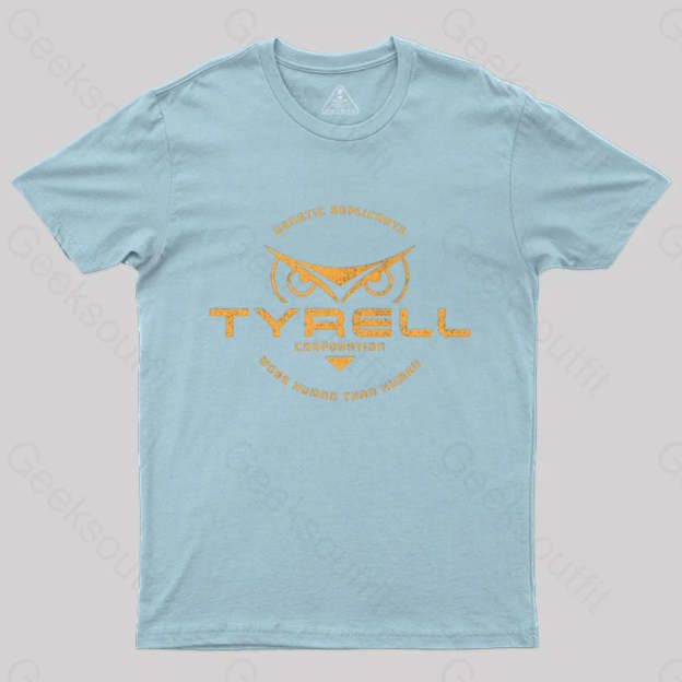 Fictional Blade Runner Brand T-Shirt Light Blue / S