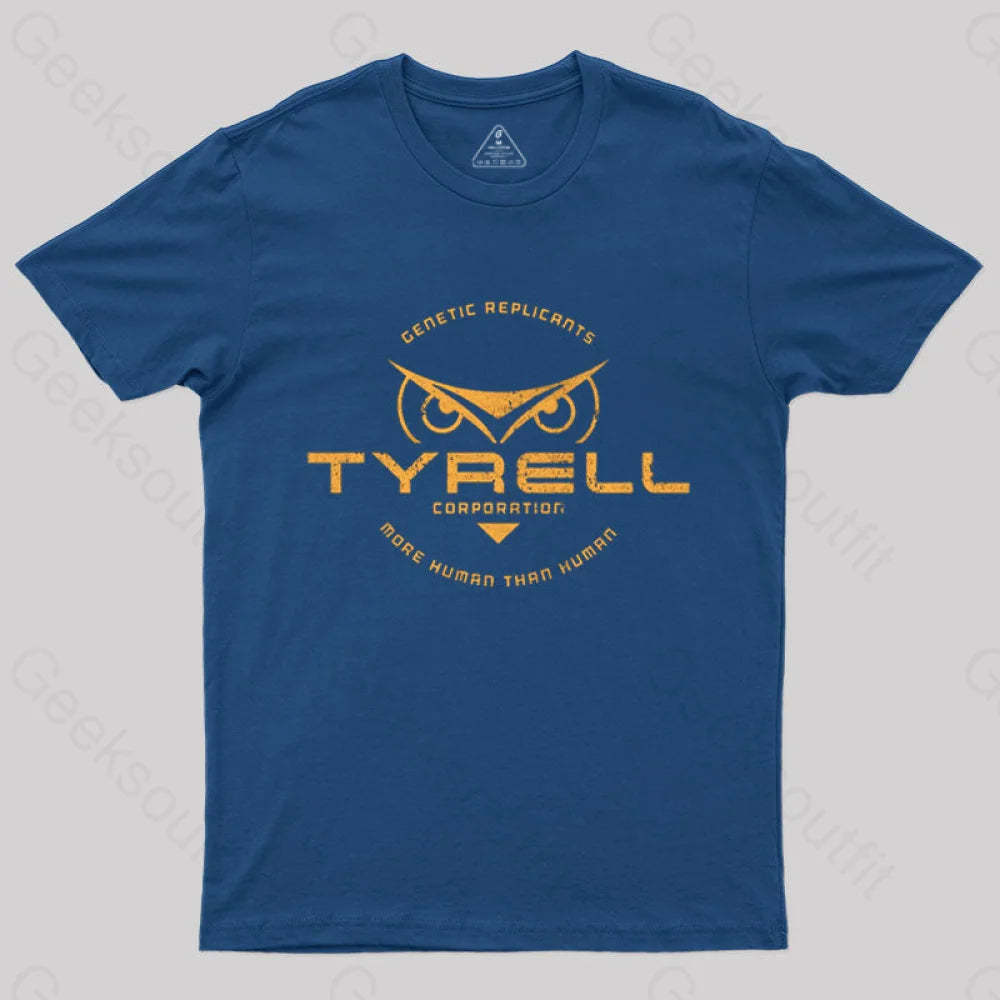 Fictional Blade Runner Brand T-Shirt Navy / S