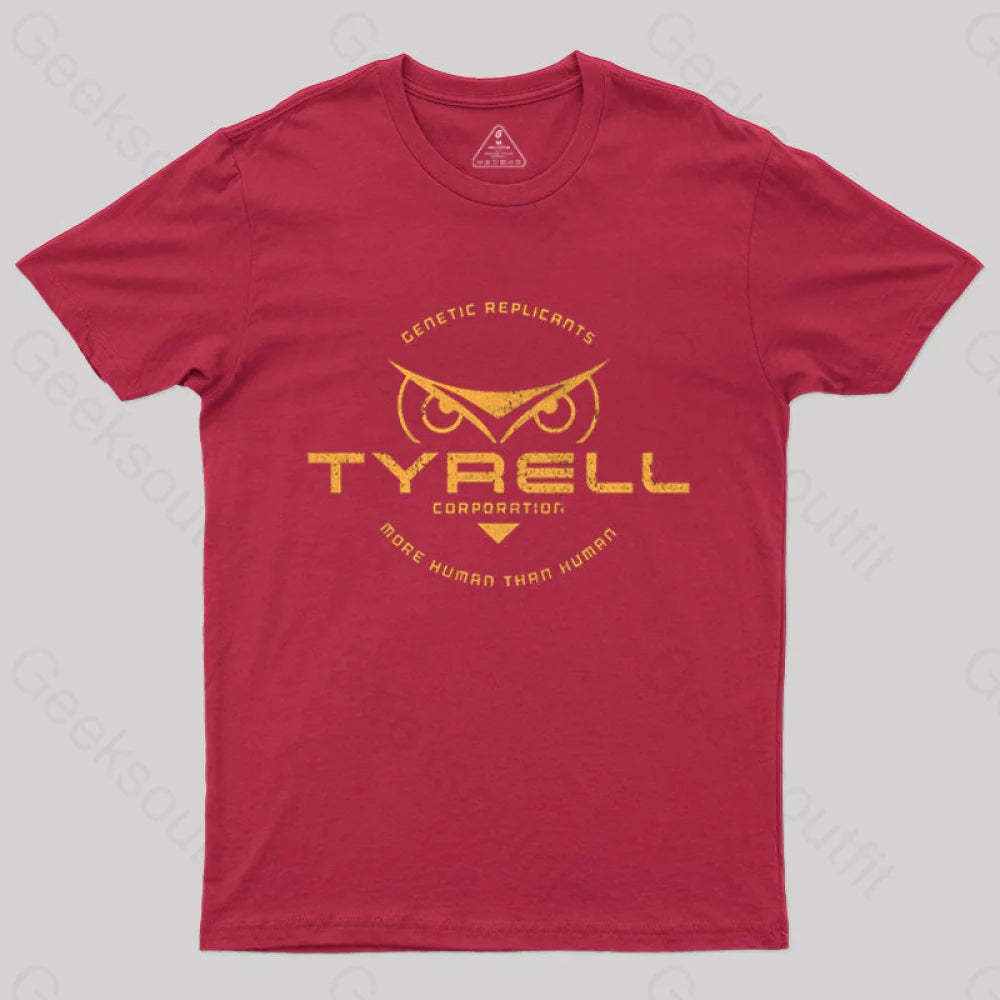 Fictional Blade Runner Brand T-Shirt Red / S