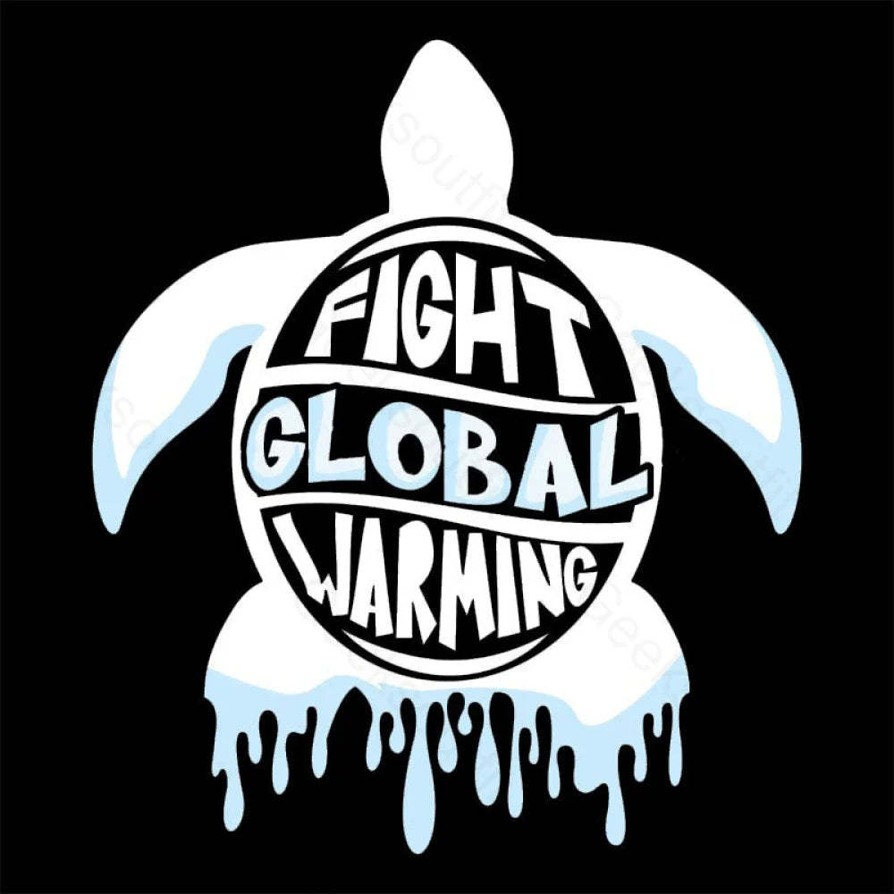 Fight Global Warming Turtle T-Shirt
