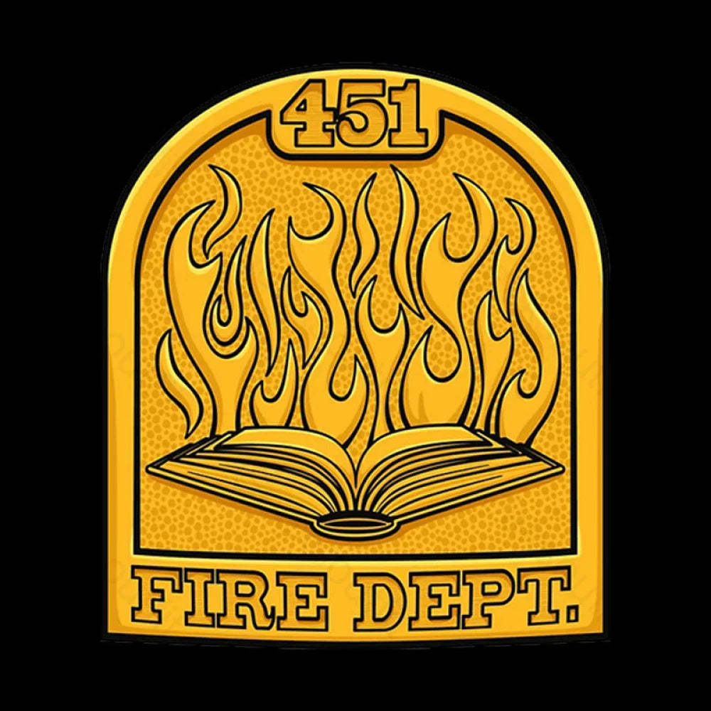 Fire Department 451 Geek T-Shirt