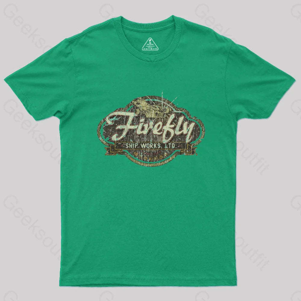 Firefly Ship Works Ltd. 2459 T-Shirt Green / S