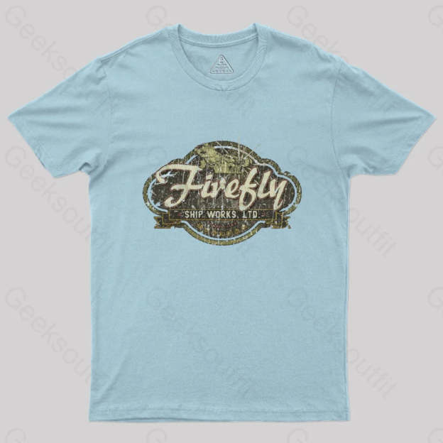 Firefly Ship Works Ltd. 2459 T-Shirt Light Blue / S