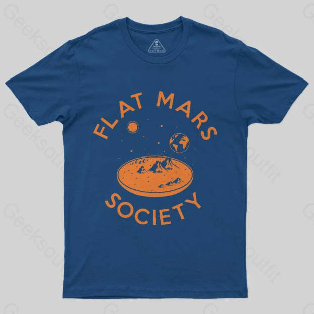 Flat Mars T-Shirt - Geeksoutfit