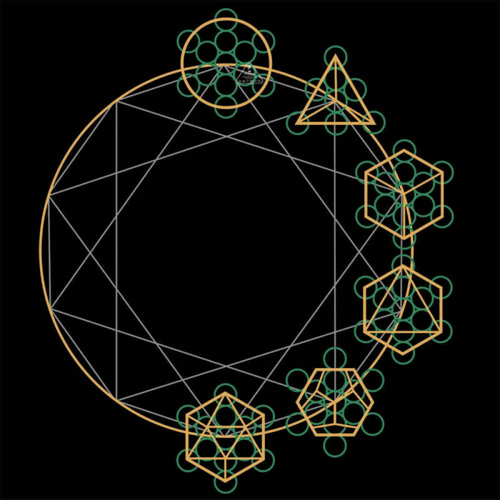 Flower Of Life Psychedelic T-Shirt