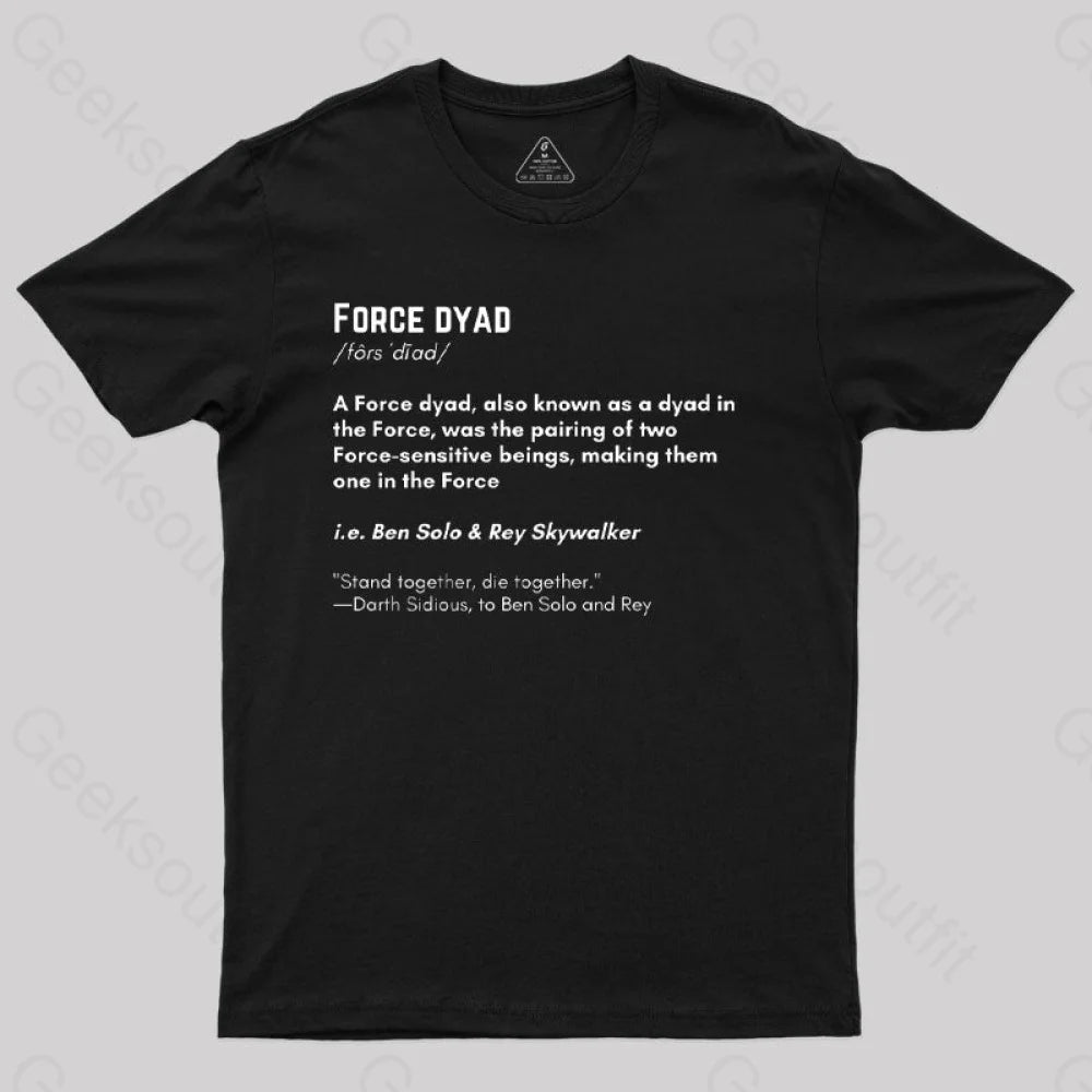 Force Adult Scifi T-Shirt Black / S