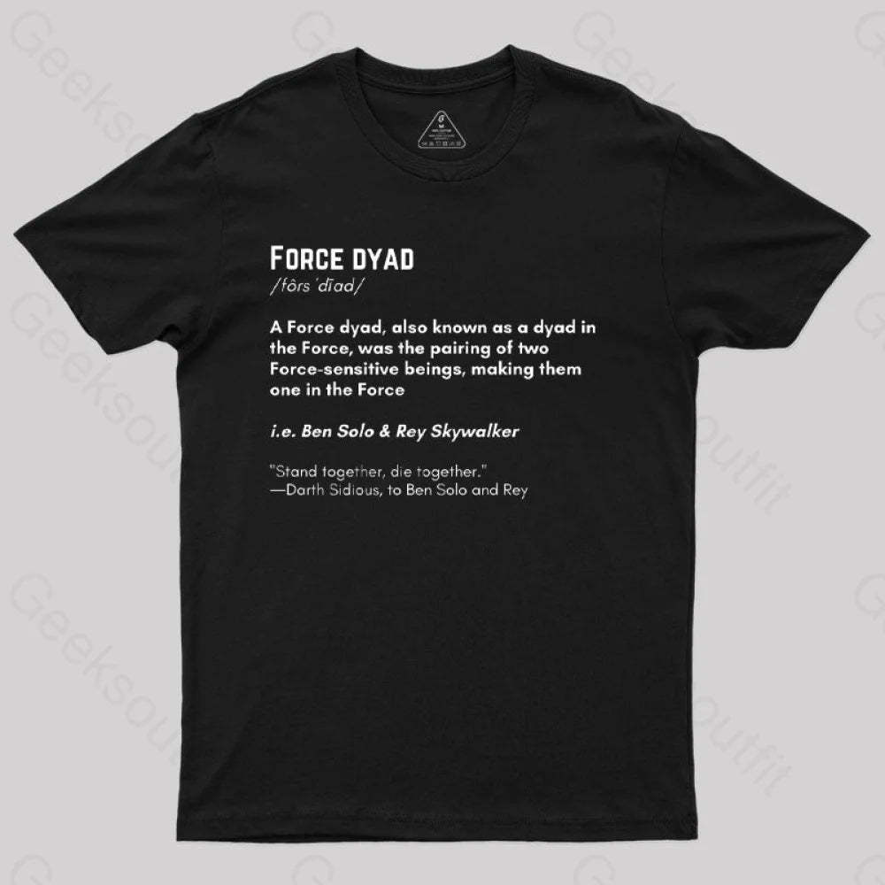 Force Adult Scifi T-Shirt Black / S