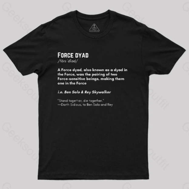 Force Adult Scifi T-Shirt Black / S