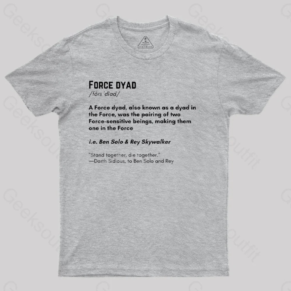 Force Adult Scifi T-Shirt Grey / S