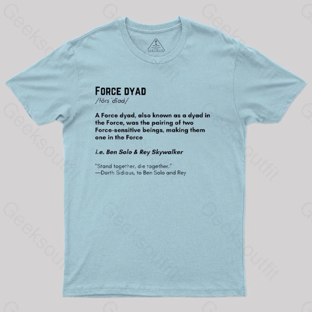 Force Adult Scifi T-Shirt Light Blue / S