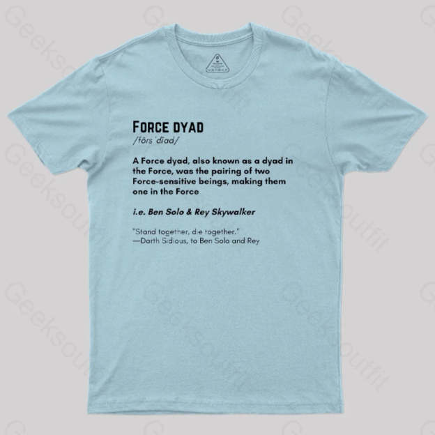 Force Adult Scifi T-Shirt Light Blue / S
