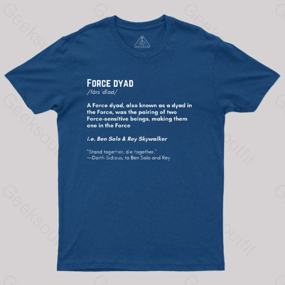 Force Adult Scifi T-Shirt Navy / S