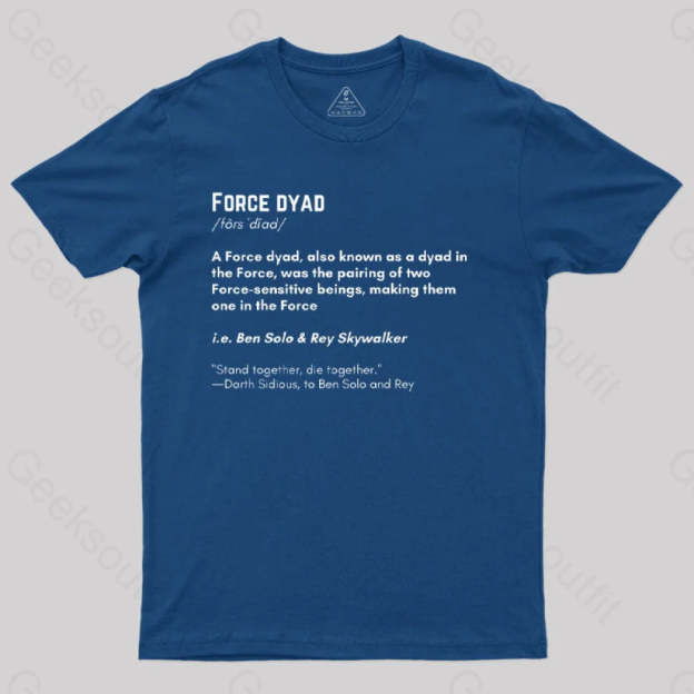 Force Adult Scifi T-Shirt Navy / S