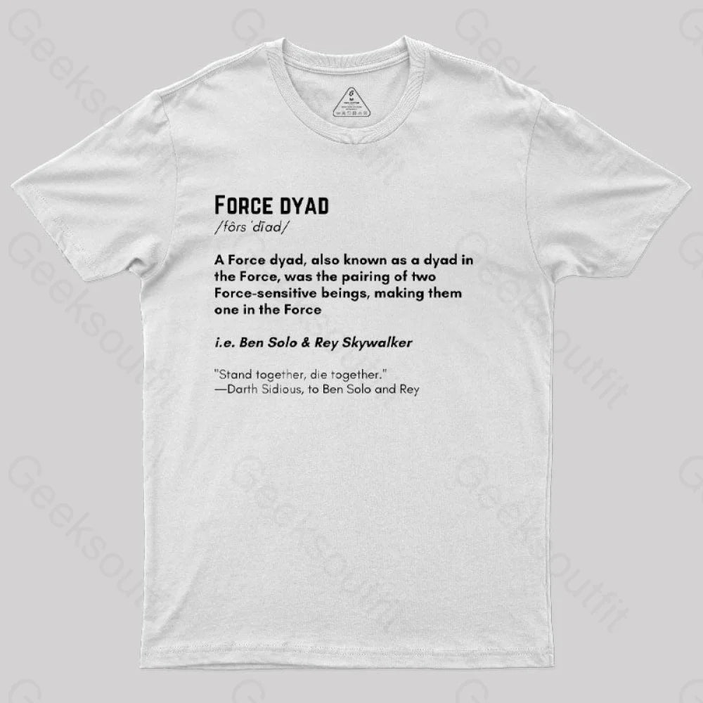 Force Adult Scifi T-Shirt White / S