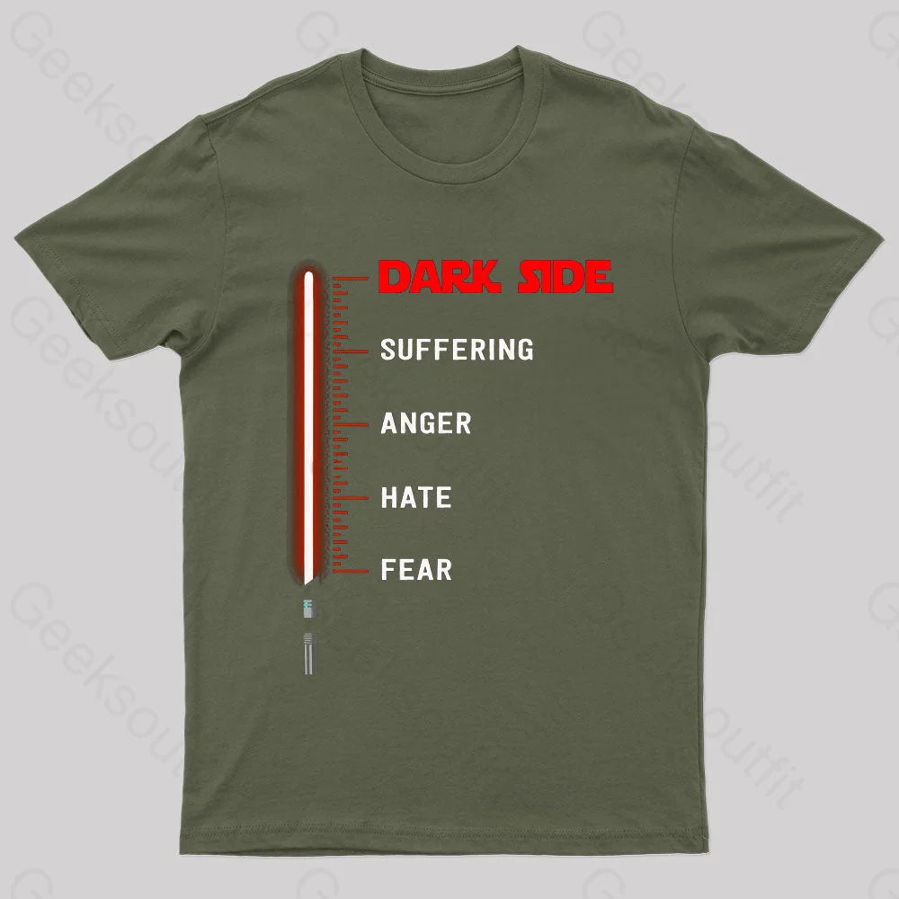 Force Science Fiction Geek T-Shirt Army Green / S