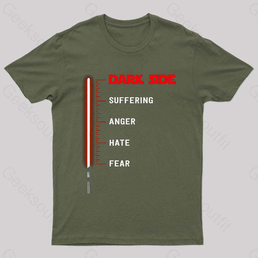 Force Science Fiction Geek T-Shirt Army Green / S