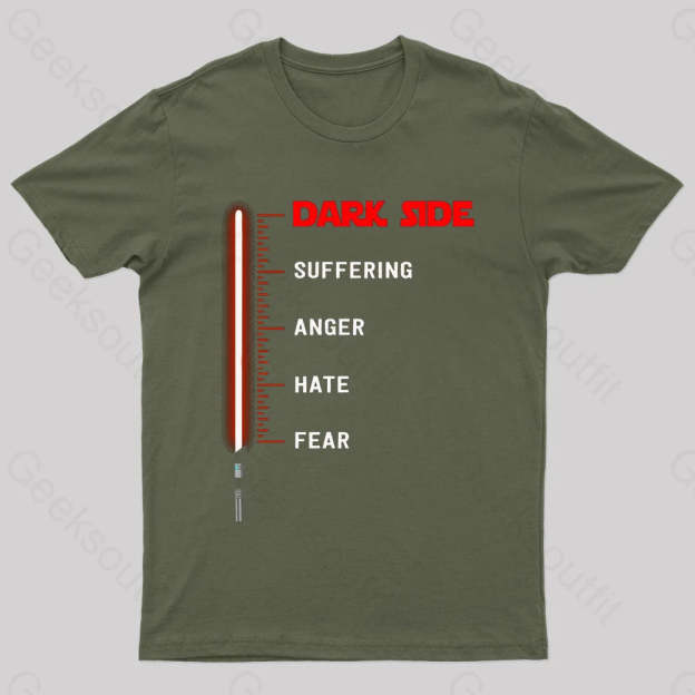 Force Science Fiction Geek T-Shirt Army Green / S