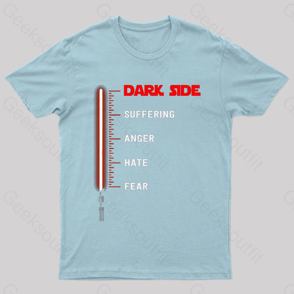 Force Science Fiction Geek T-Shirt Light Blue / S