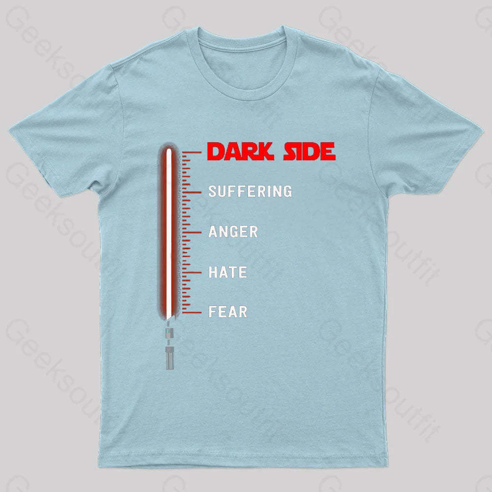 Force Science Fiction Geek T-Shirt Light Blue / S