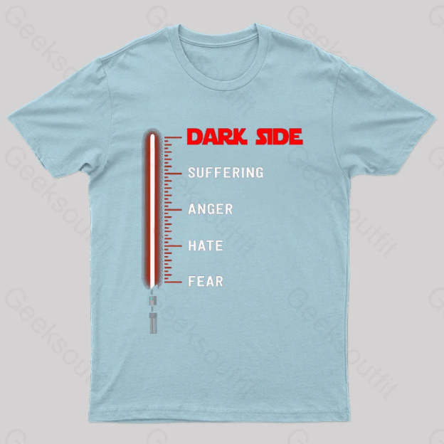 Force Science Fiction Geek T-Shirt Light Blue / S