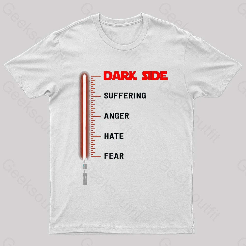 Force Science Fiction Geek T-Shirt White / S