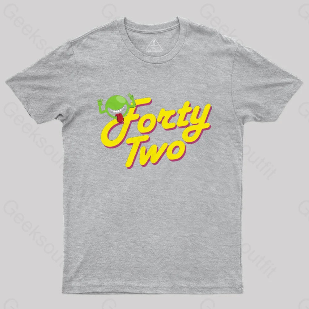 Forty Two T-Shirt Grey / S