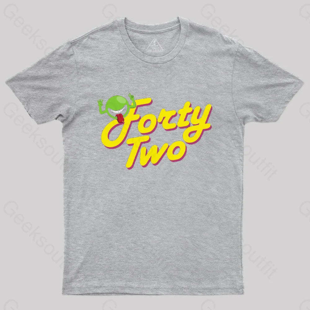 Forty Two T-Shirt Grey / S