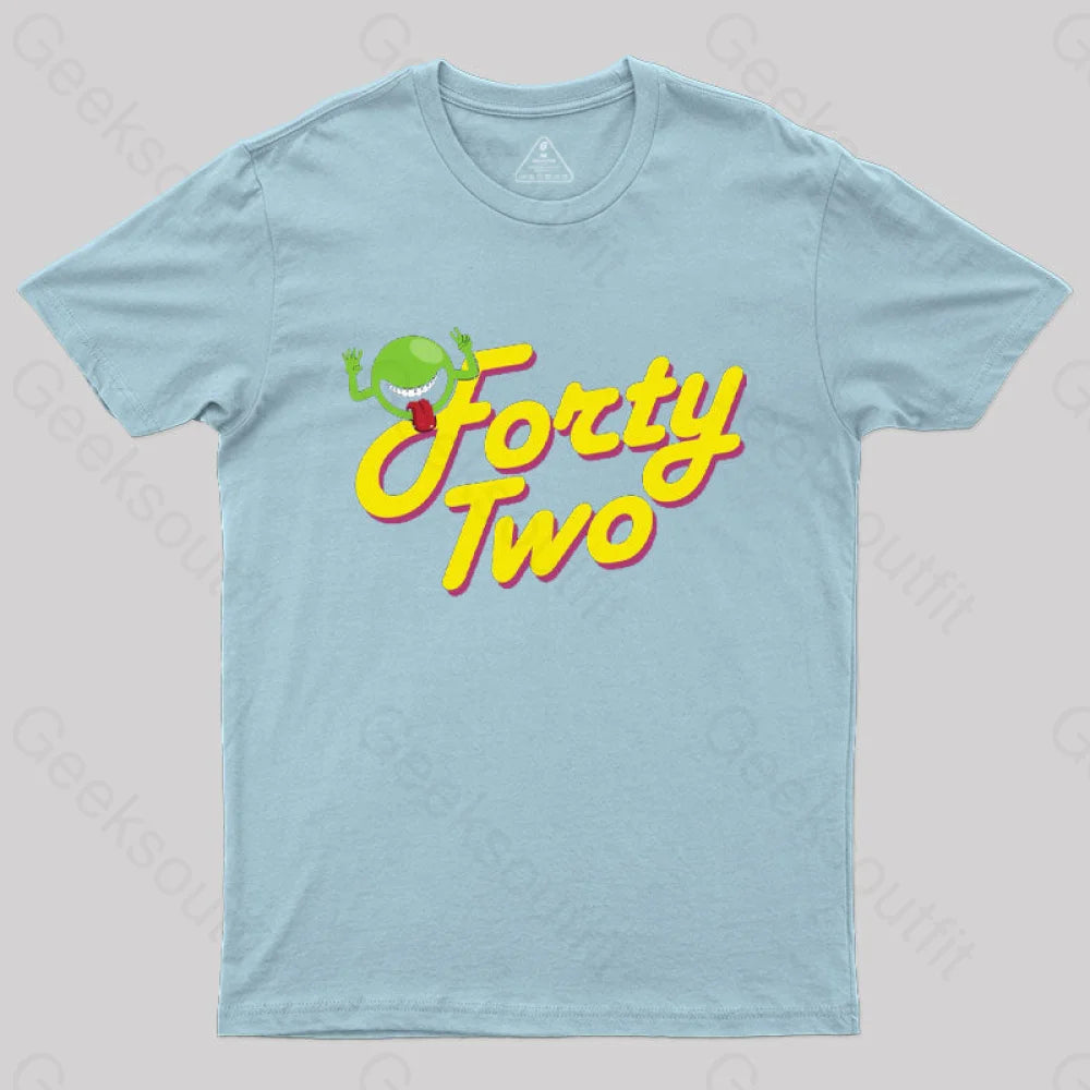 Forty Two T-Shirt Light Blue / S