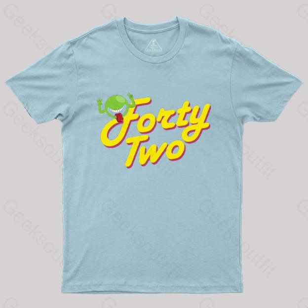 Forty Two T-Shirt Light Blue / S