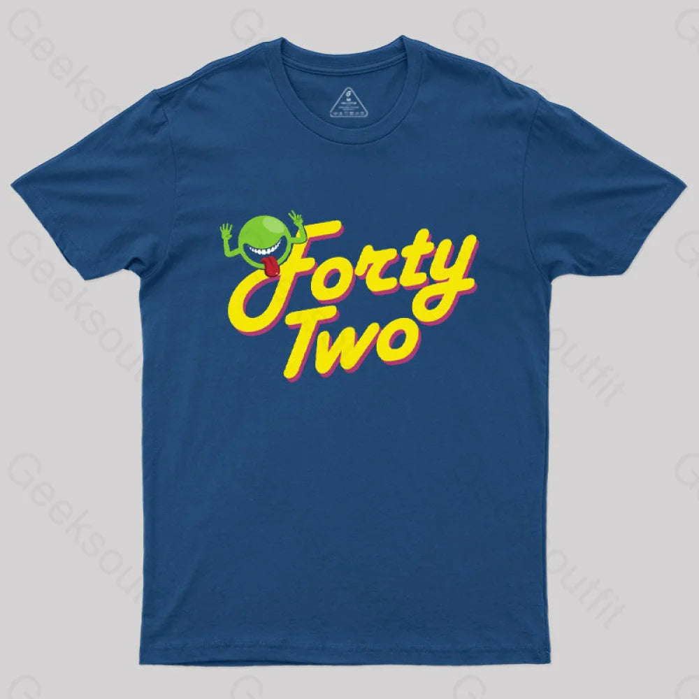 Forty Two T-Shirt Navy / S