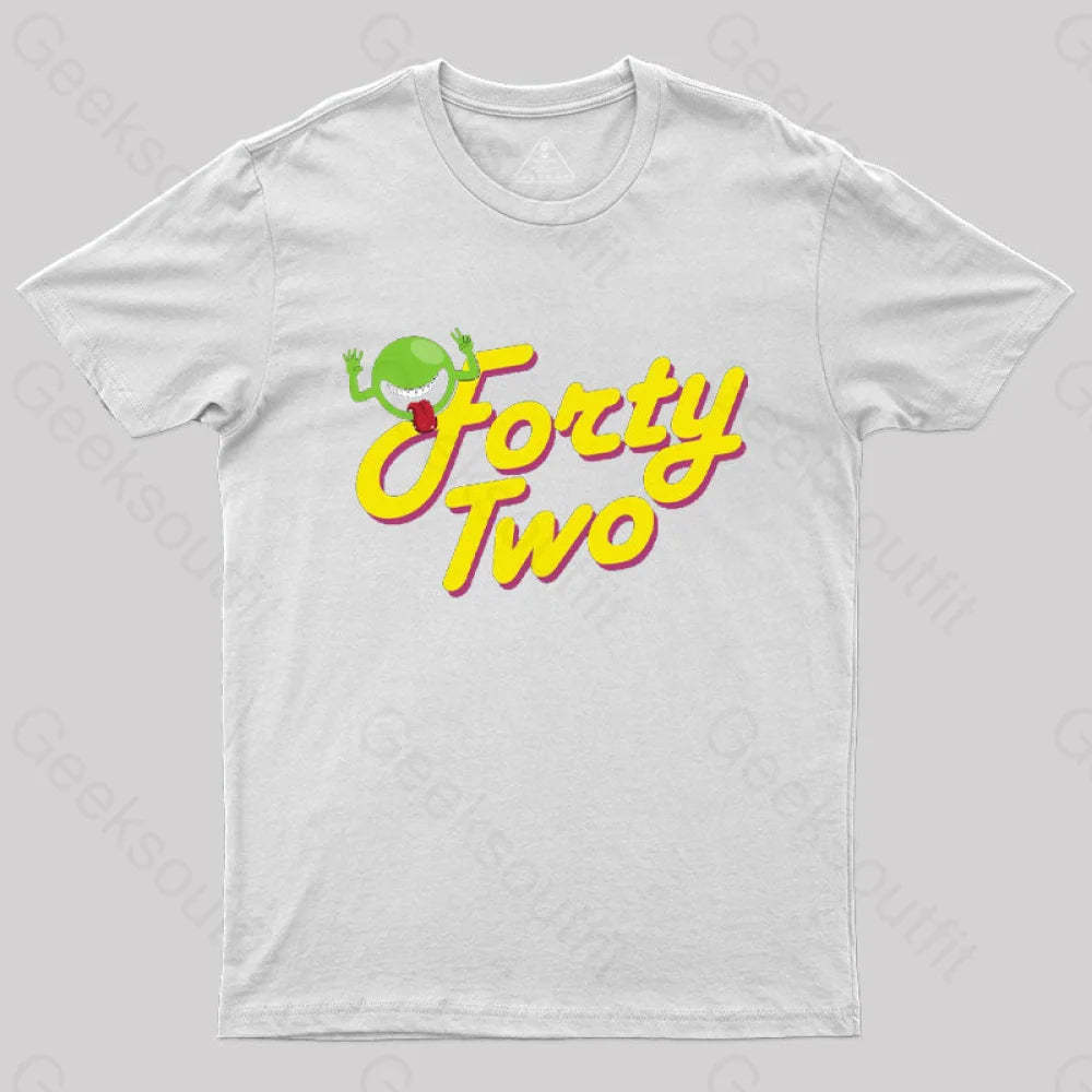 Forty Two T-Shirt White / S