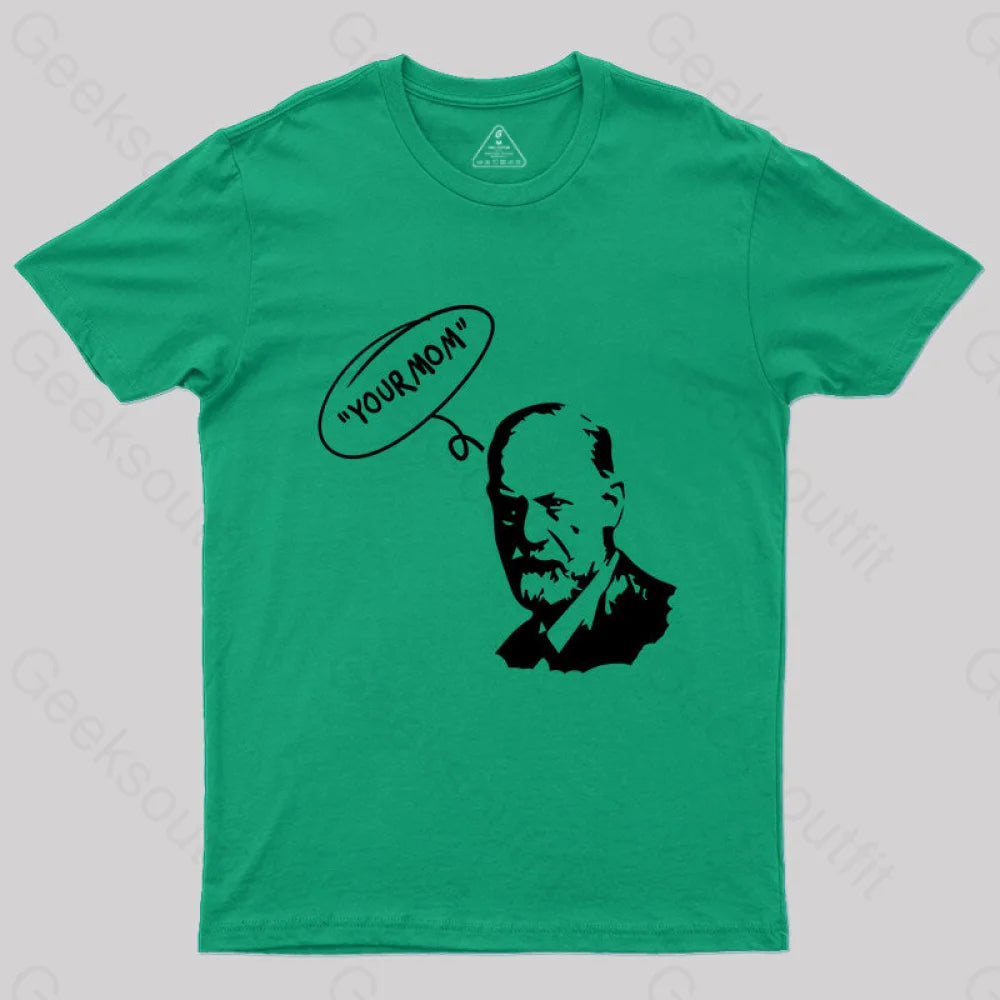 Freud Oedipus Complex T-Shirt Green / S Yc