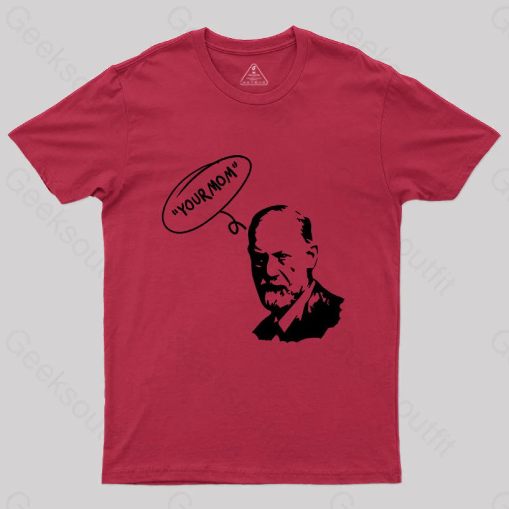 Freud Oedipus Complex T-Shirt Red / S Yc