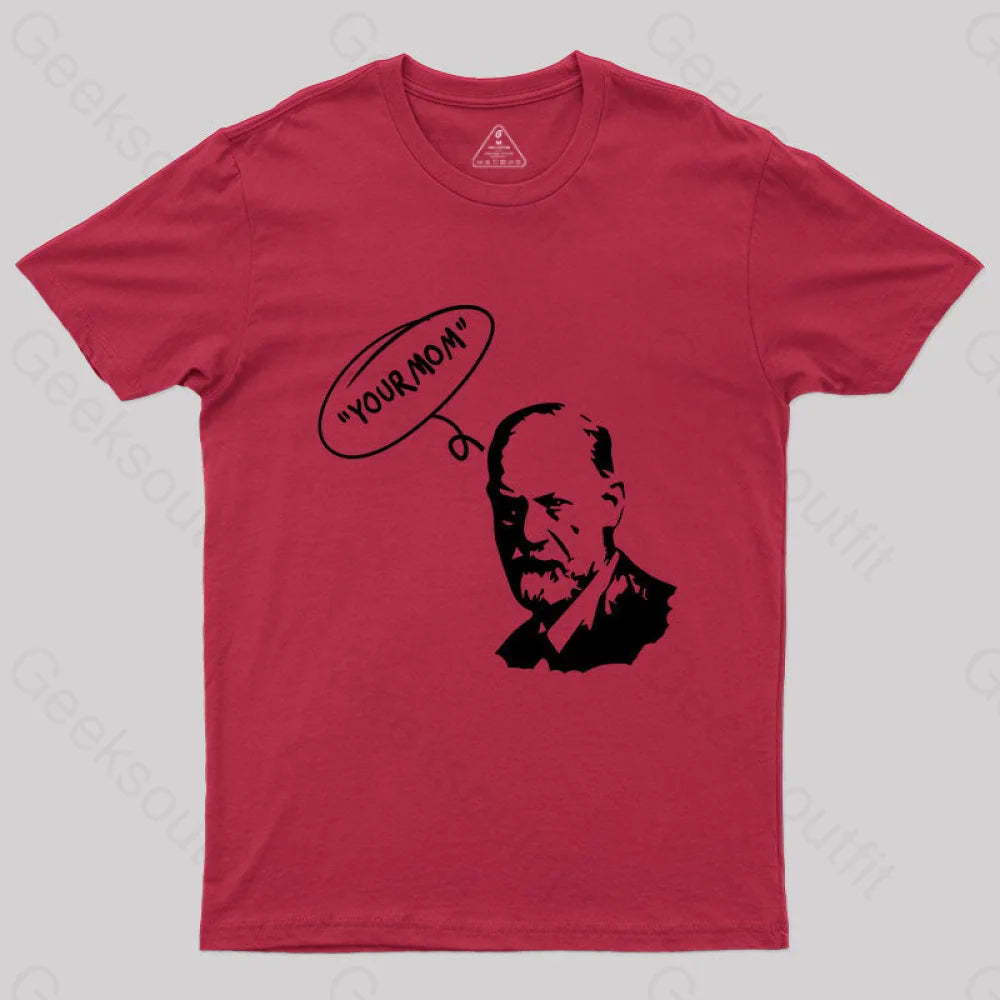 Freud Oedipus Complex T-Shirt Red / S Yc
