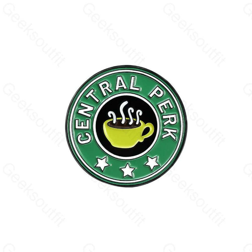 Friends Tv Series Icon Enamel Pins - Geeksoutfit