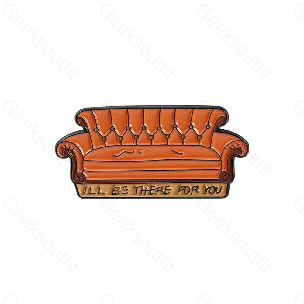 Friends Tv Series Icon Enamel Pins - Geeksoutfit