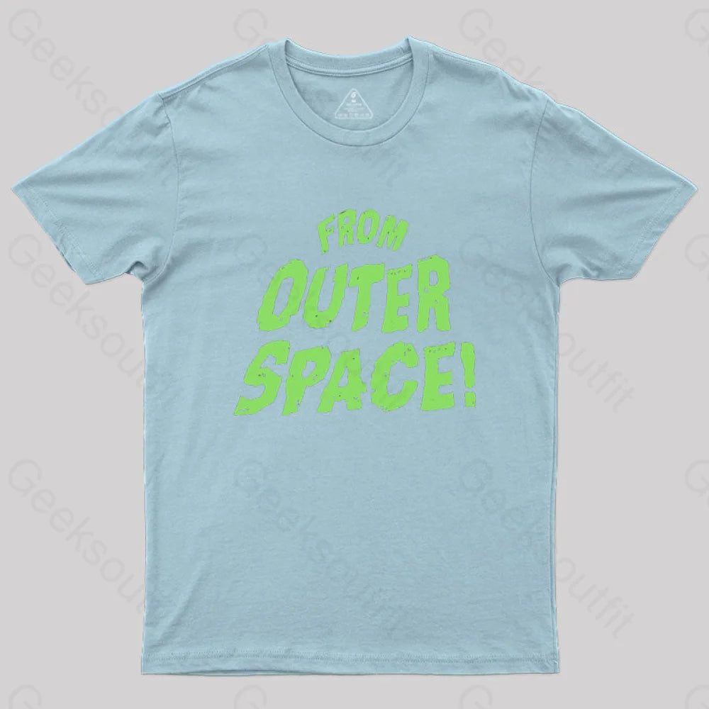 From Outer Space! T-Shirt Light Blue / S