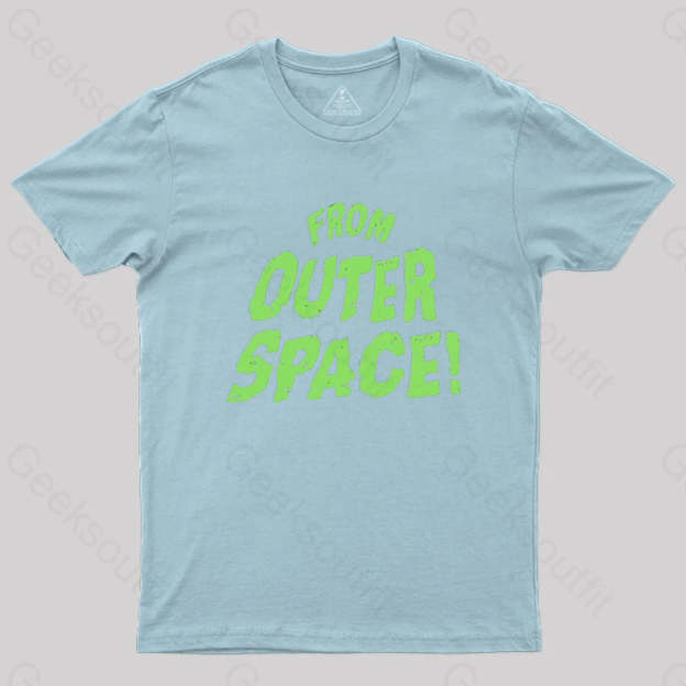 From Outer Space! T-Shirt Light Blue / S