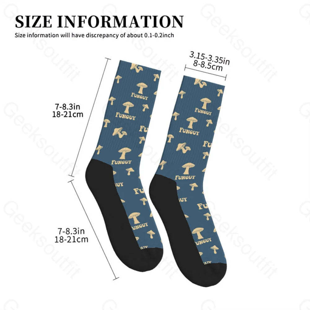 Fungi Funguy Navy Men’s Socks