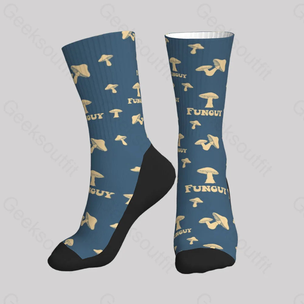 Fungi Funguy Navy Men’s Socks