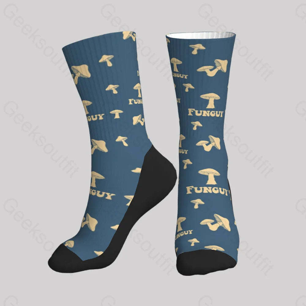 Fungi Funguy Navy Men’s Socks