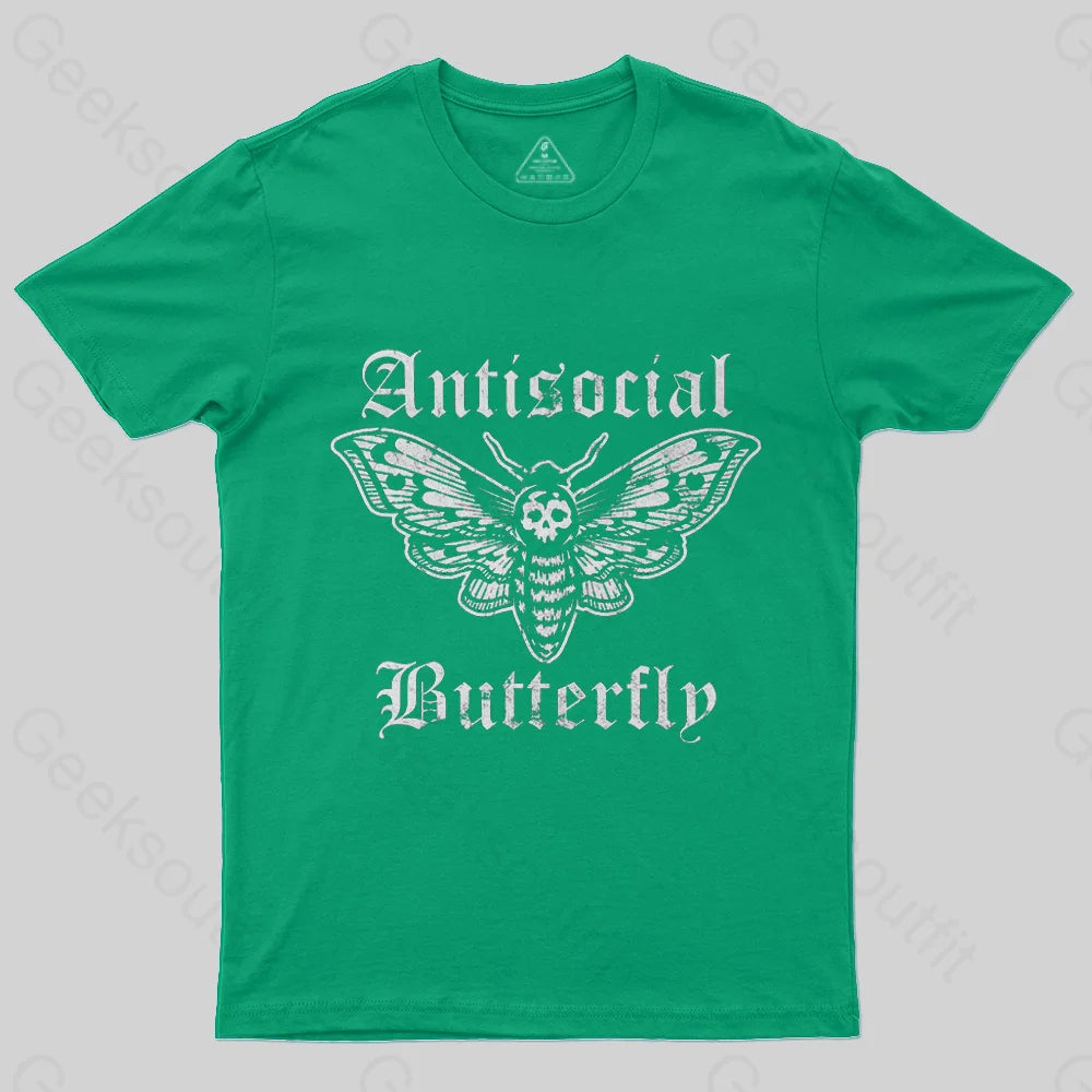 Funny Antisocial Butterfly T-Shirt