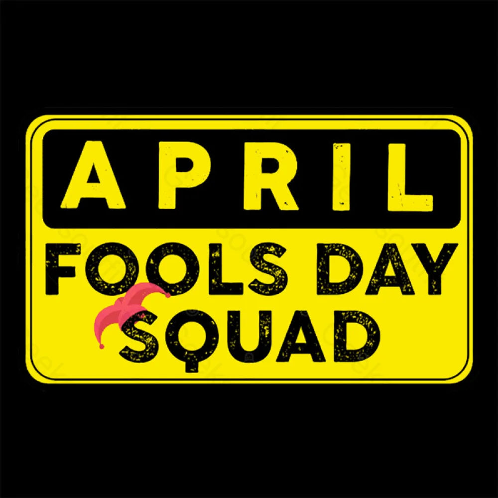 Funny April Fool’s Day Squad Nerd T-Shirt