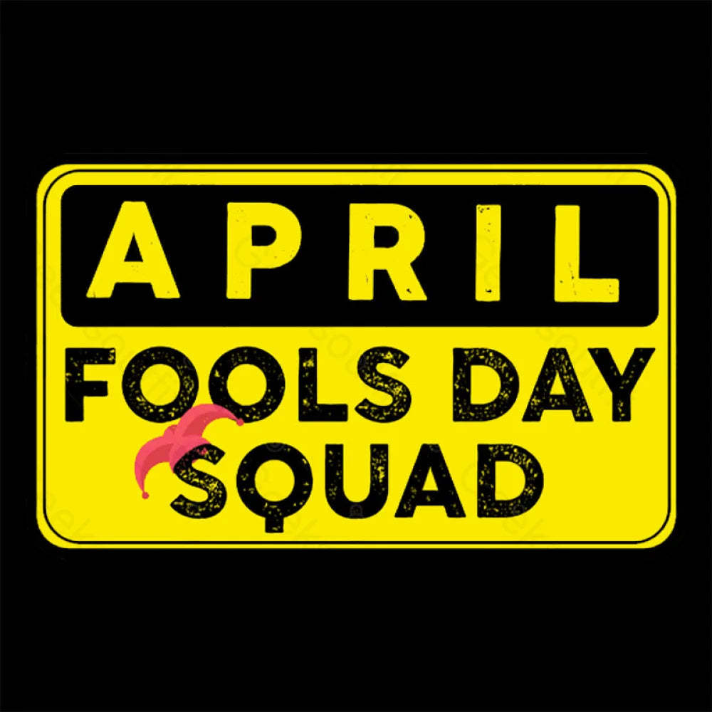 Funny April Fool’s Day Squad Nerd T-Shirt